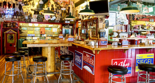 Red Light Garage Wallace Idaho Interior