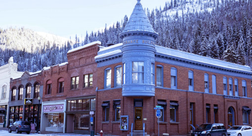 Historic Downtown Wallace Idaho Center of the Universe