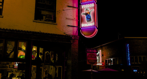 Guide to Mt Hood's Ski Resorts Voodoo Donuts is Open Late for your fried goods pleasure