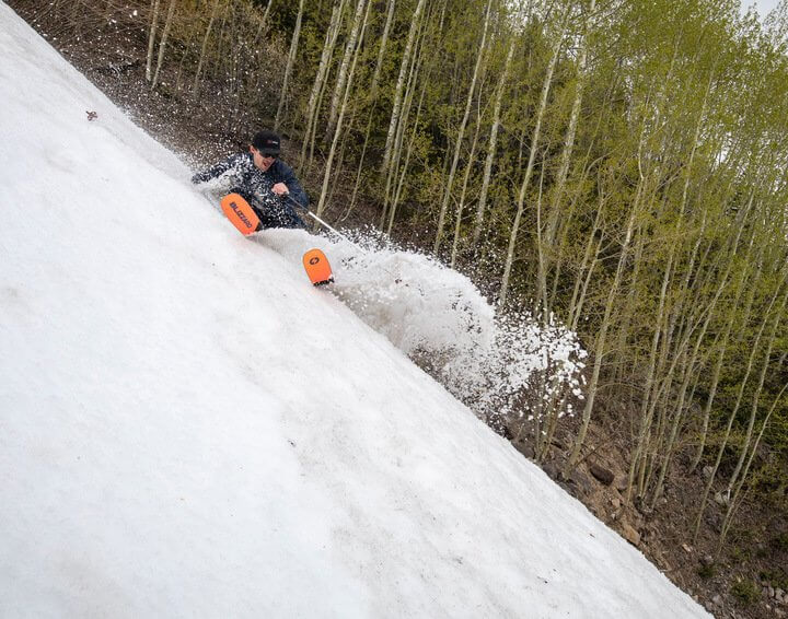 aspen mountain ski memorial day spring skiing city of Aspen #ContentCrew Summer Memorial Day Weekend Skiing