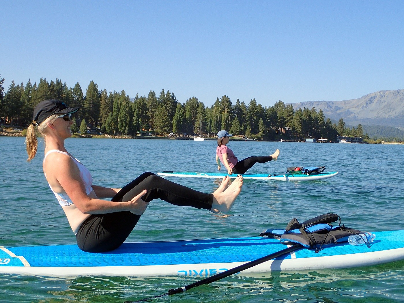 Lake Tahoe SUP Yoga