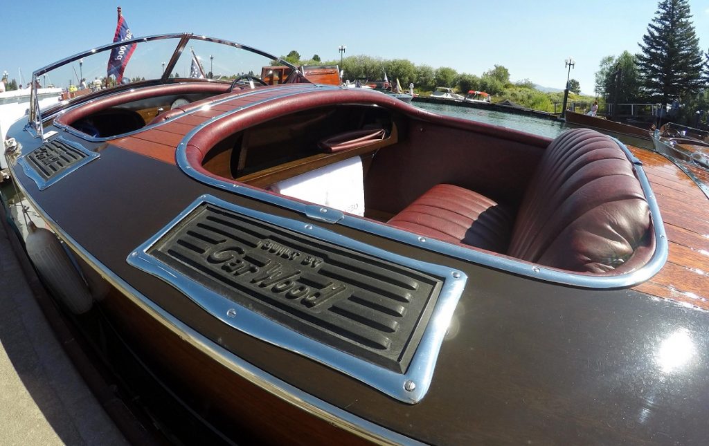 Garwood Vintage Wooden Boat Garb Tahoe South Wooden Boat Show Concours D'Elegance