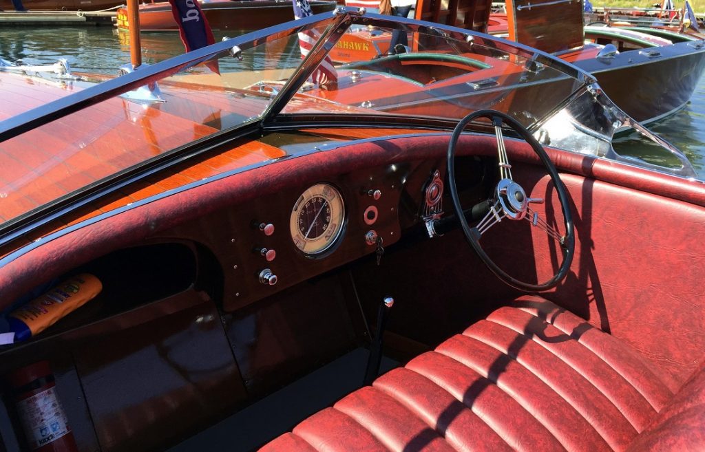 Garwood Vintage Wooden Boat Garb Tahoe South Wooden Boat Show Concours D'Elegance