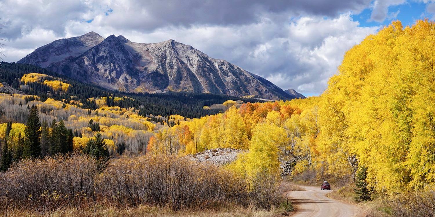 Crested Butte Kebler Pass best Fall Foliage in the western US & Canada