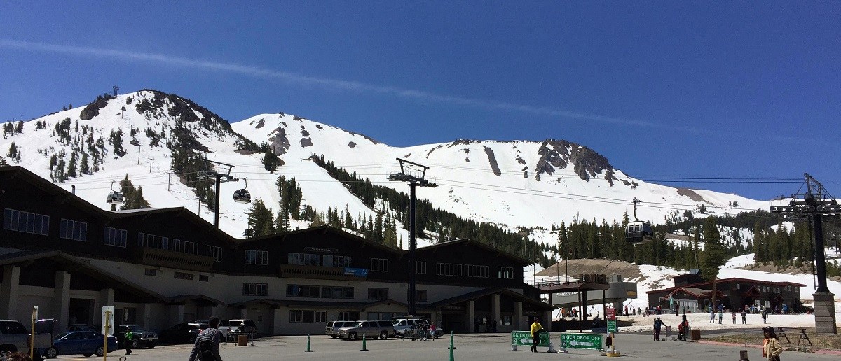 Mammoth Mountain Spring Skiing Base Lodge Summer