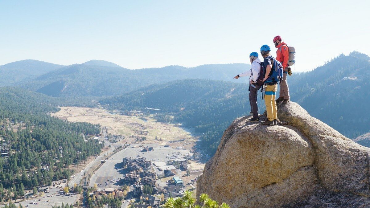 Best Via Ferrata in the United States Squaw Valley California