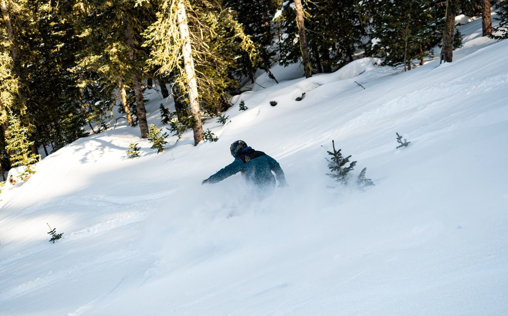 nitro powder slash at angel fire resort in ski new mexico