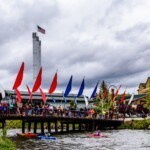 The festive Pole Pedal Paddle in 2016