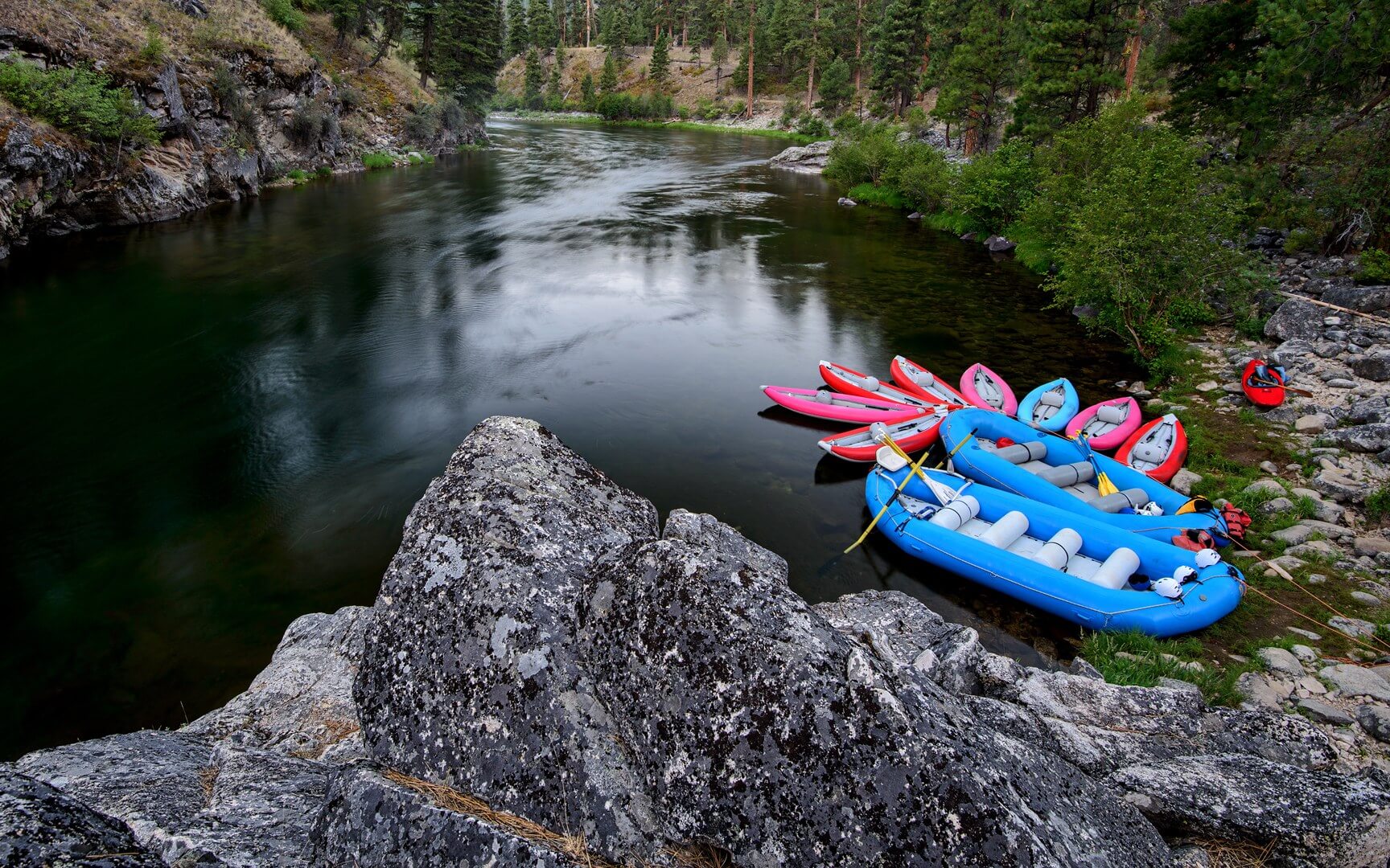 best whitewater rafting in the us Salmon River near Riggins Idaho