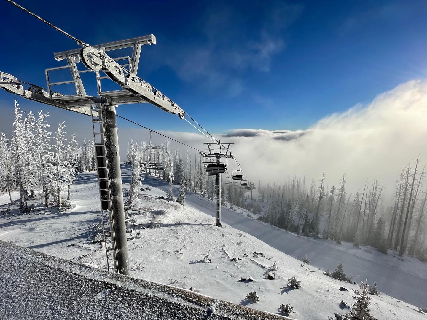 opening day at Wolf Creek Ski Area