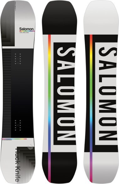2021 Salomon Huck Knife true twin snowboard shape