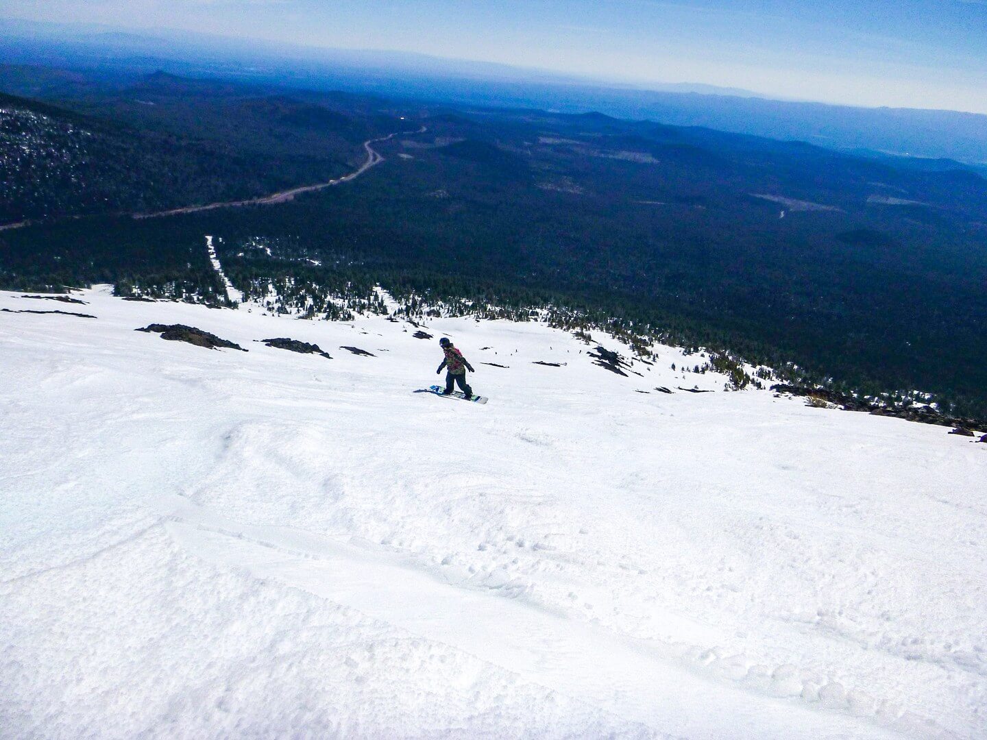 Cow's Face during Mt Bachelor spring skiing