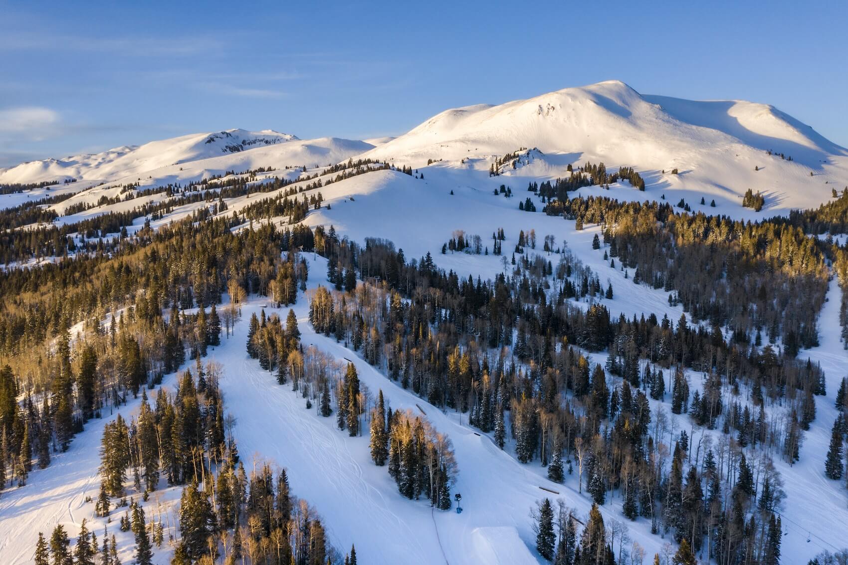 aerial view of Eagle Point Resort in Utah