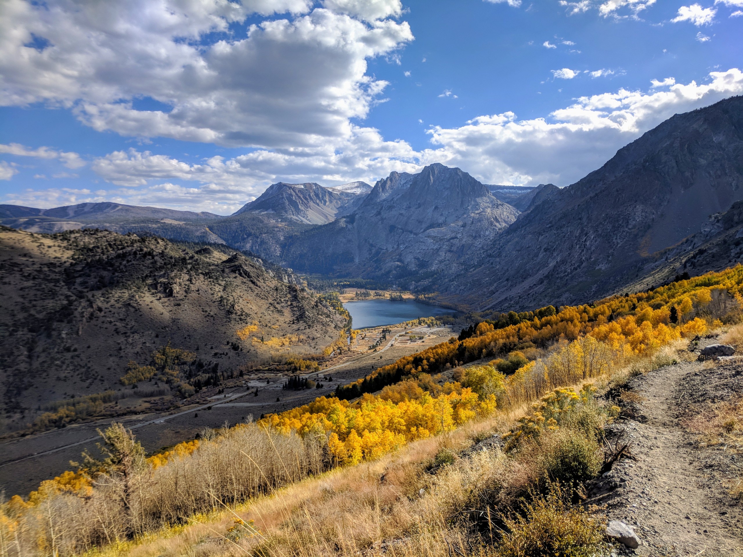 June Lake fall colors on June Lake Loop