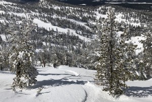 Heavenly Ski Resort on a snowy day