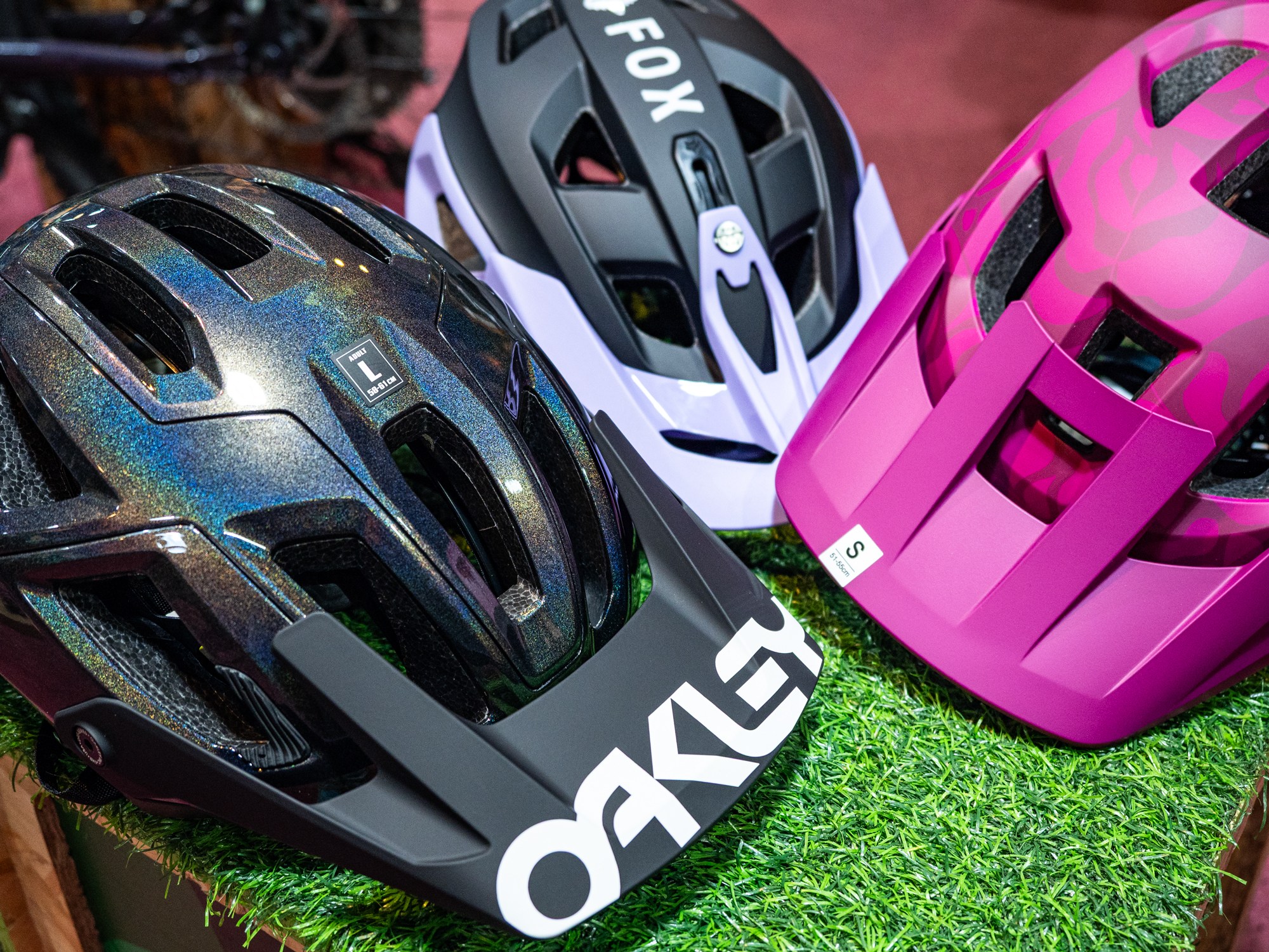 new mountain bike helmets at Shoreline of Tahoe