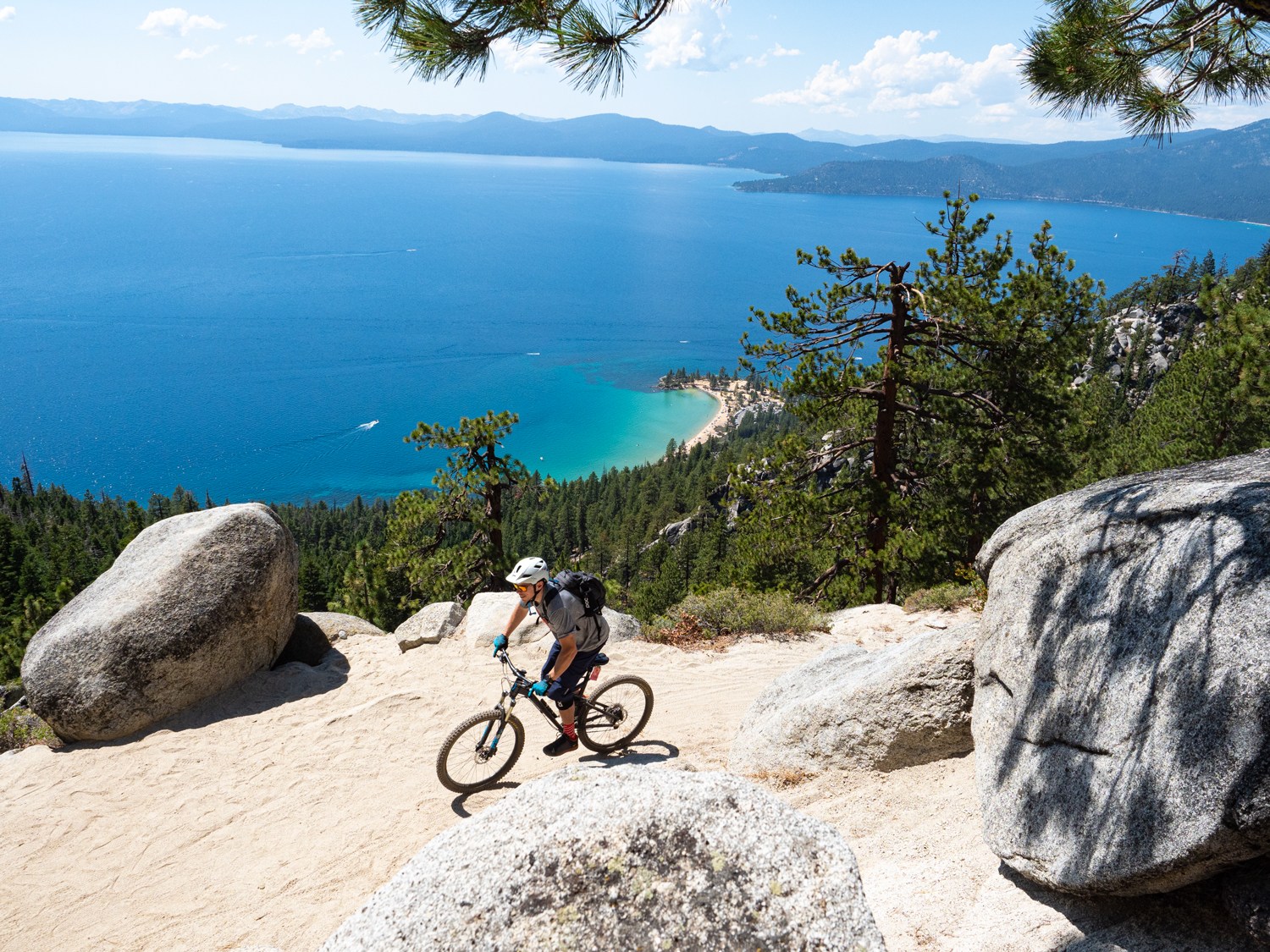 summer activities in lake tahoe flume trail mountain biking 