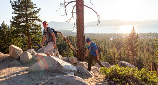 hiking in van sickle bi-state park lake tahoe