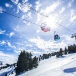 The gondola at Ski Apache