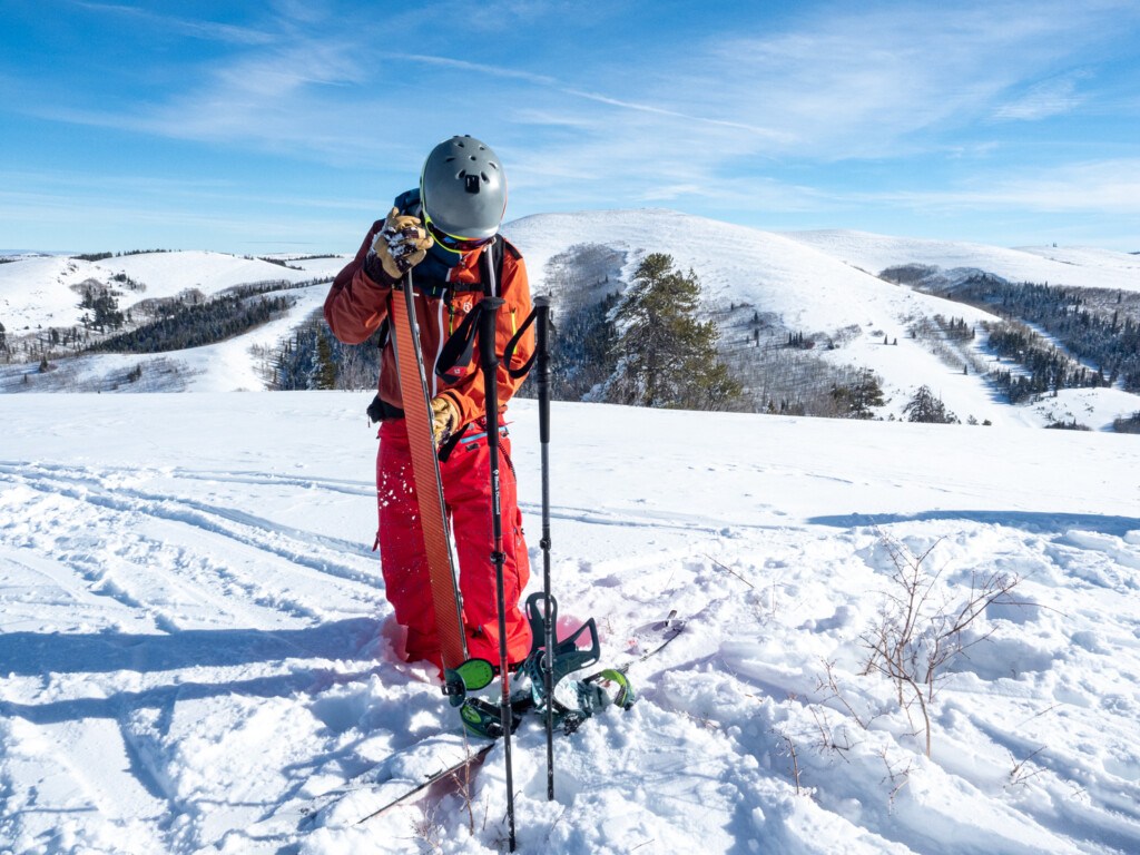 Top of Magic Mountain with Pike Mountain in the distance