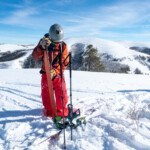 Top of Magic Mountain with Pike Mountain in the distance