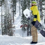 Weston Hatchet snowboard at Sierra-at-Tahoe Ski Resort