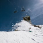 spring skiing at Mammoth Mountain