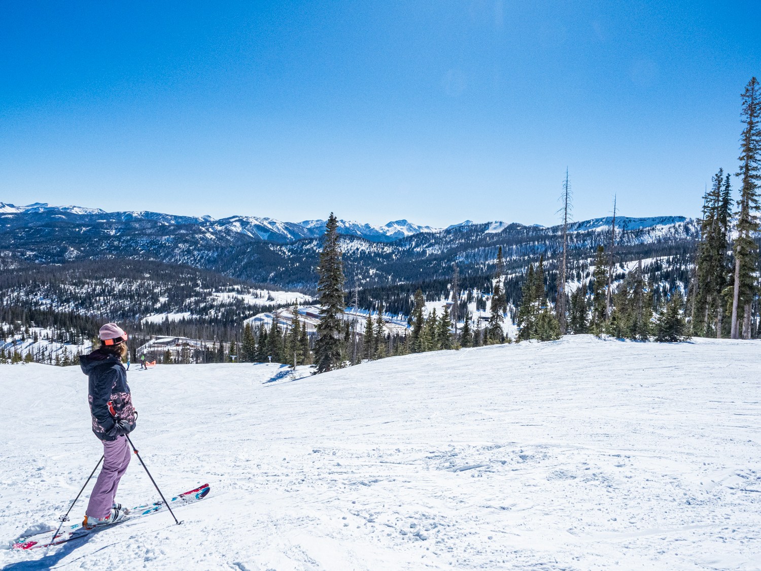 wolf creek ski area vista groomer run