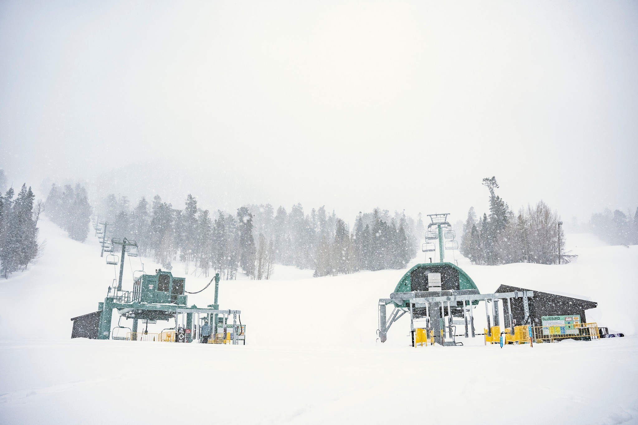 2022-23 ski season Lee Canyon getting fresh snow in late March