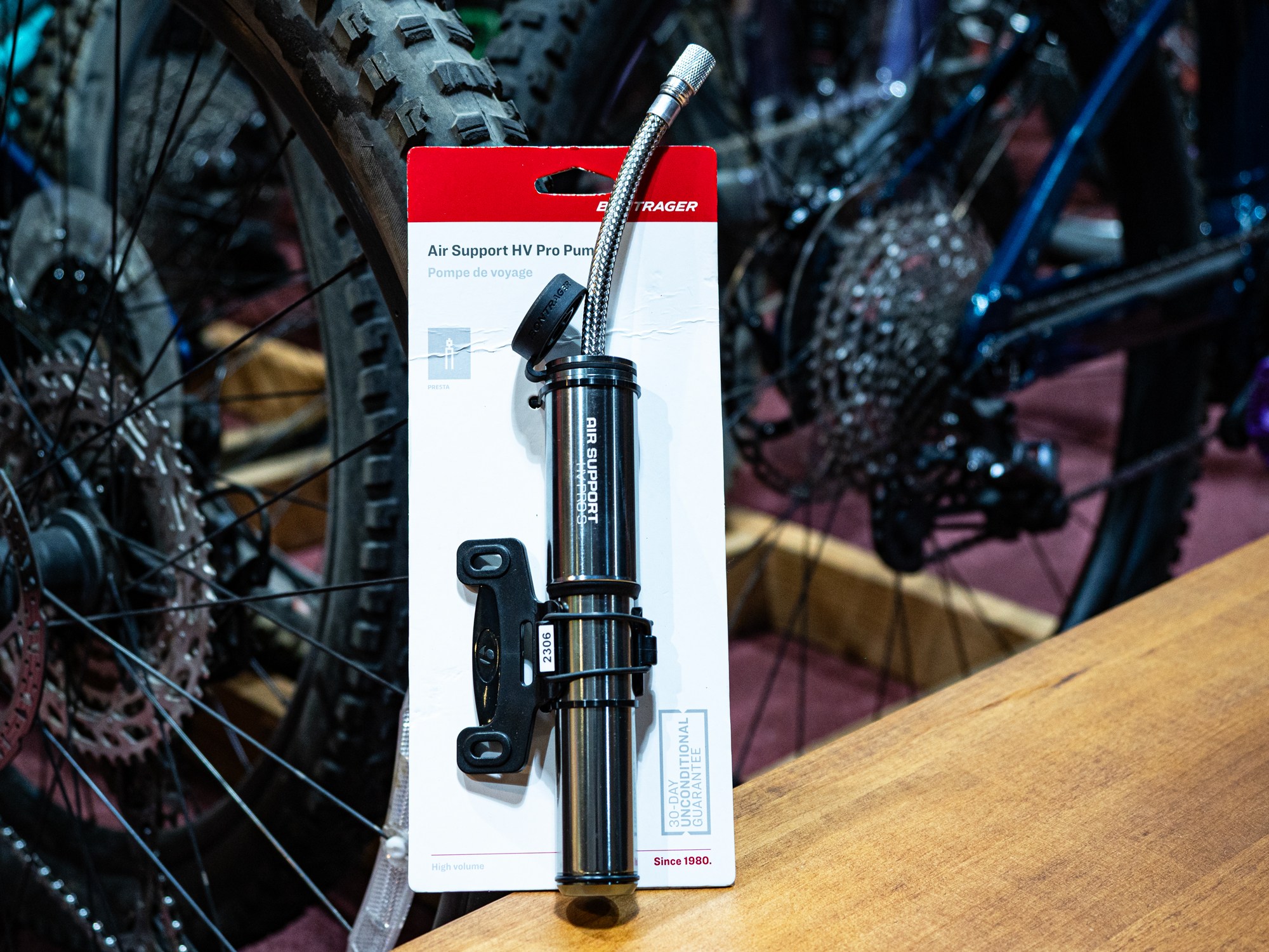 Bontrager Bike Pump one of the must have mountain bike accessories