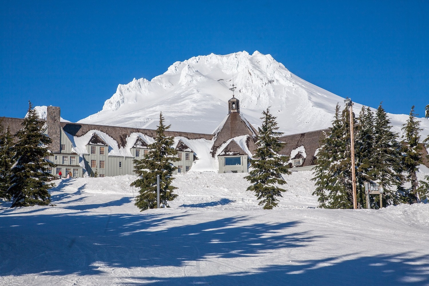 Mt Hood OR Timberline Lodge summer skiing