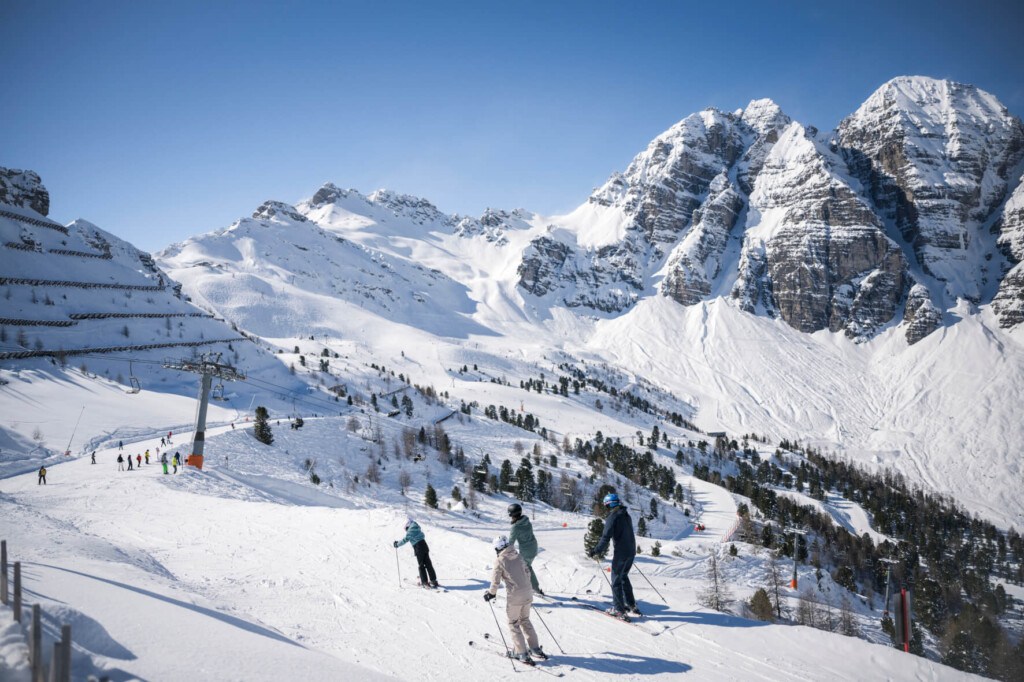 View of the Austrian Alps from Innsbruck Resorts