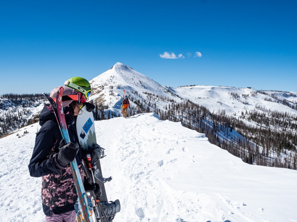 View from Knife Ridge at Wolf Creek Ski Area