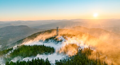 Snowmaking at Sunday River Maine