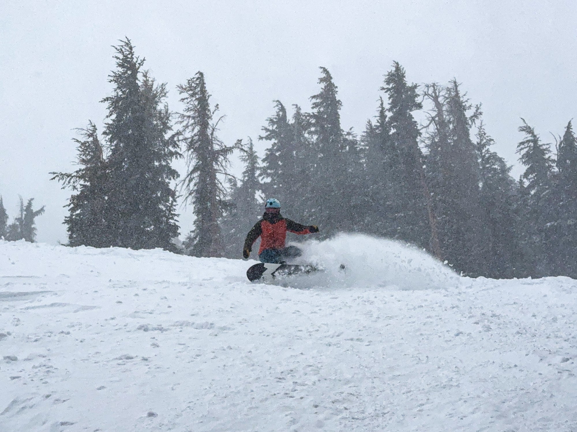 Lake Tahoe powder day with Weston Eclipse 2025