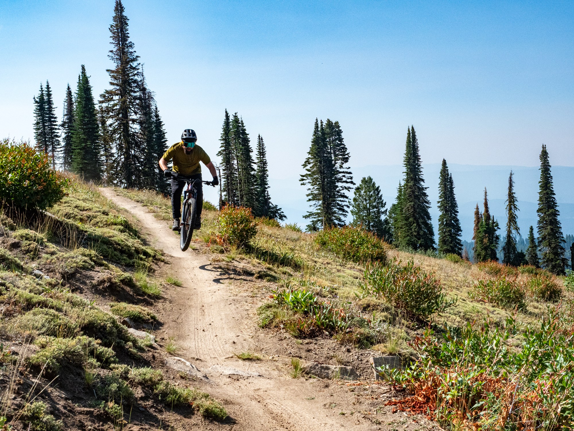 Elk trail at Brundage Mountain
