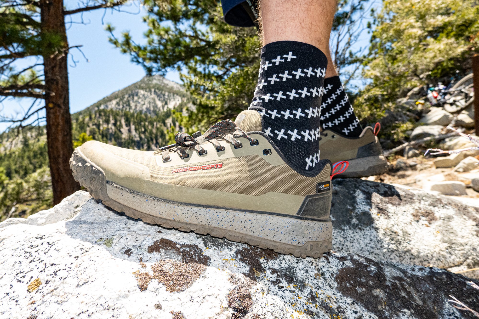 A close-up of the Ride Concepts Tallac MTB Shoe