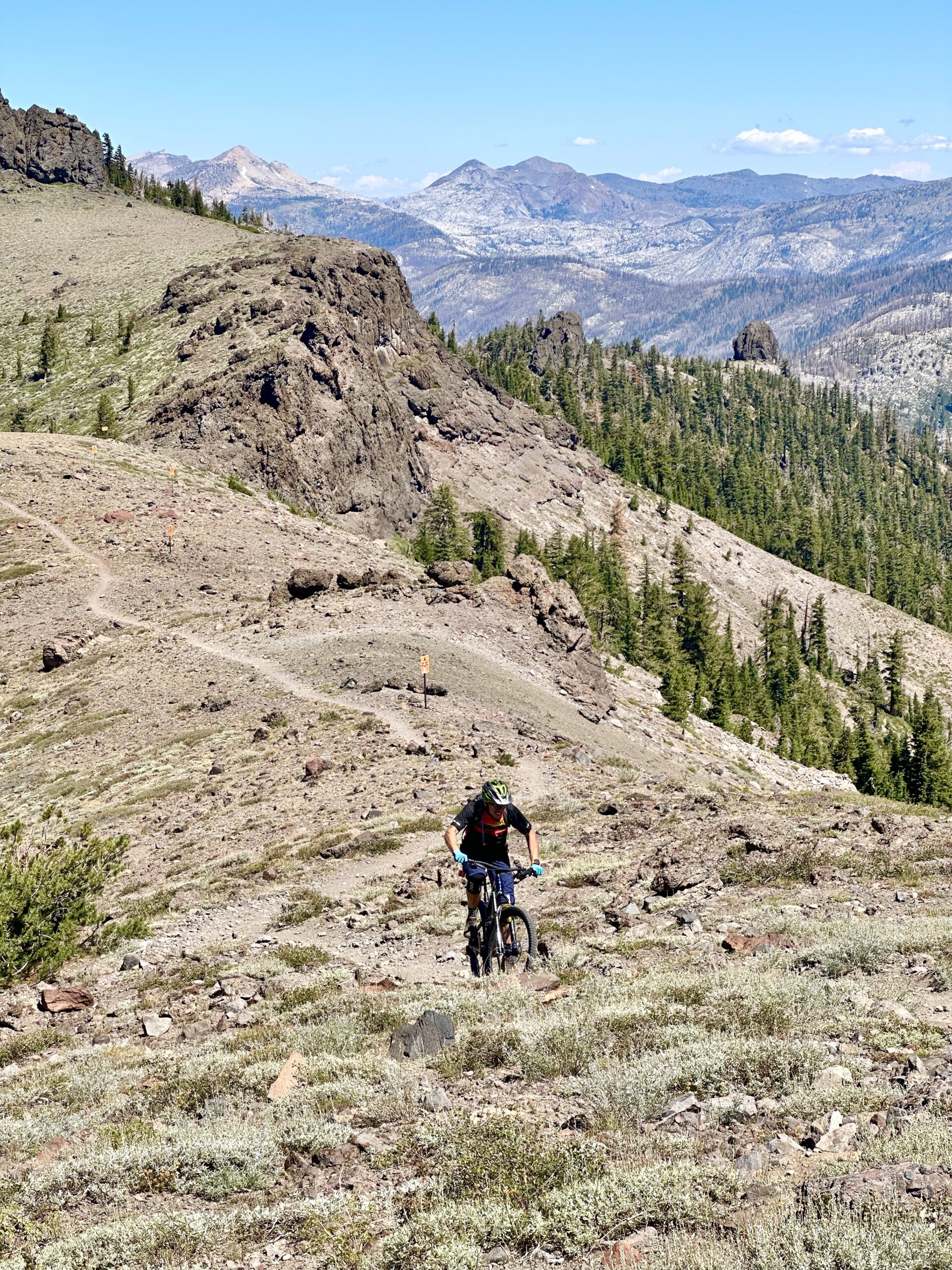 thunder mountain kirkwood CA summit mountain biking