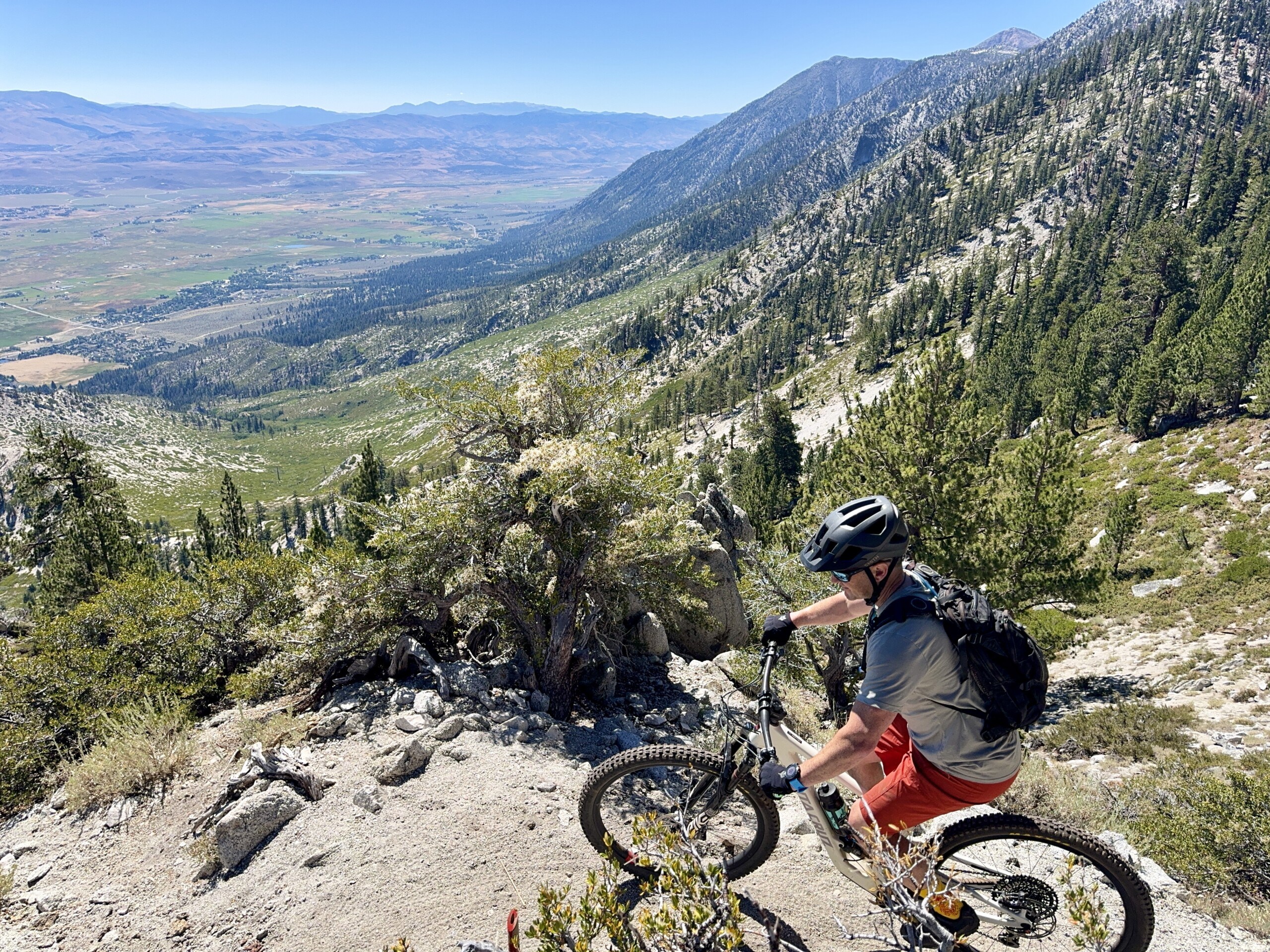 mountain biking route plan lake tahoe The Punisher