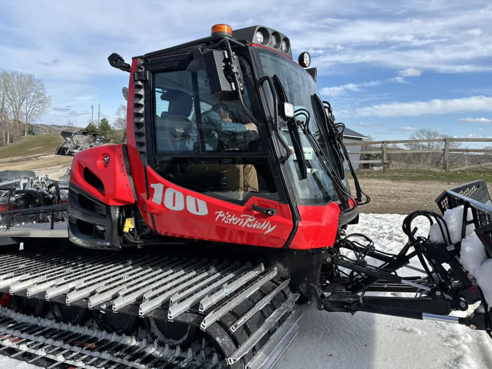 new snowgrooming equipment at Nutt Hill