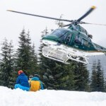 Heli-skiing in northern British Columbia