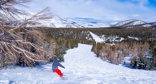 One of the least crowded ski resorts in North America June Mountain Ski Resort Winter