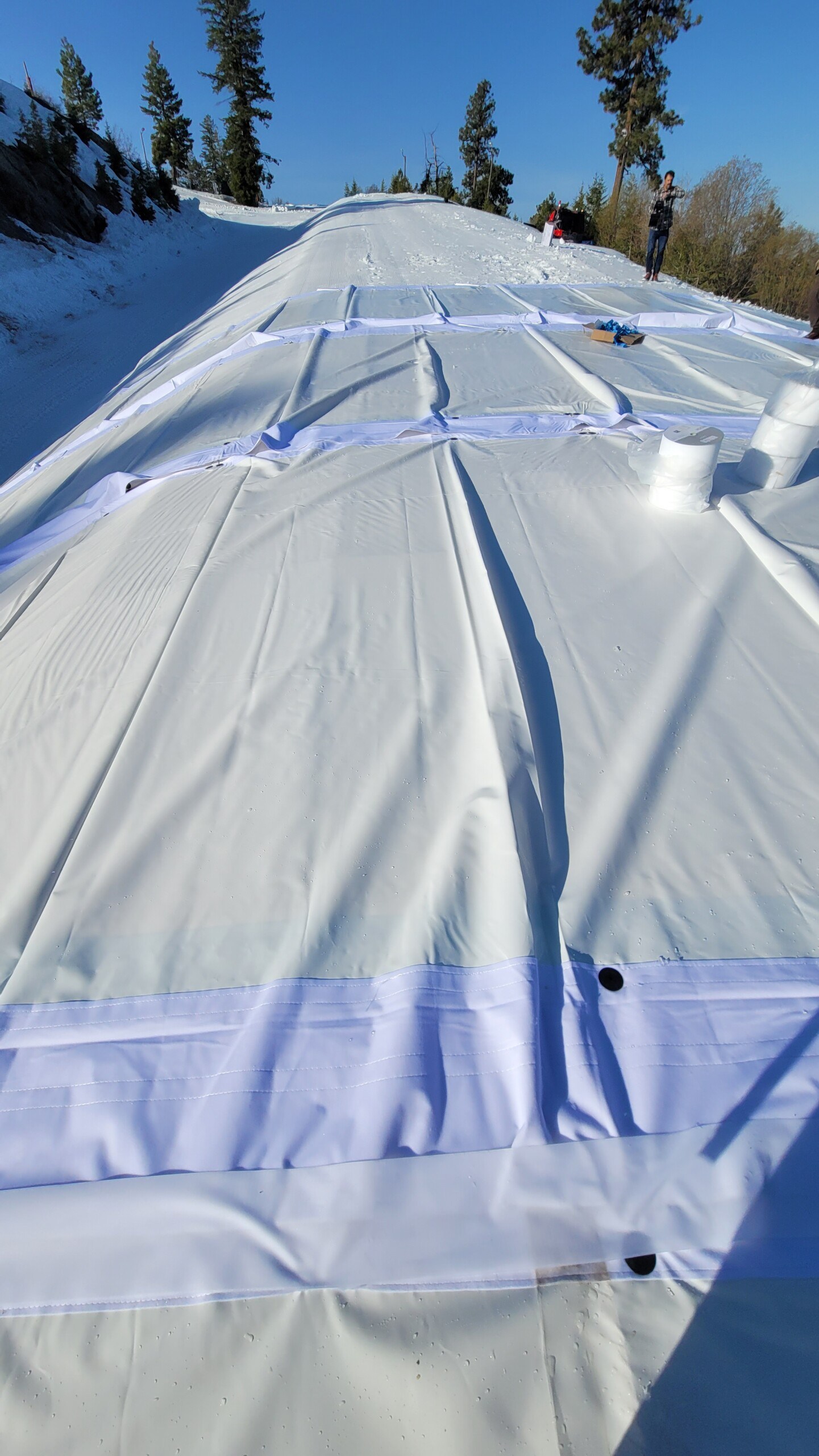 Snow Secure Installation at Bogus Basin