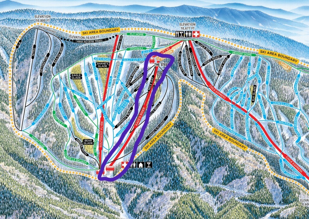 New chairlift at Angel Fire for New Mexico ski season 2025 - 26
