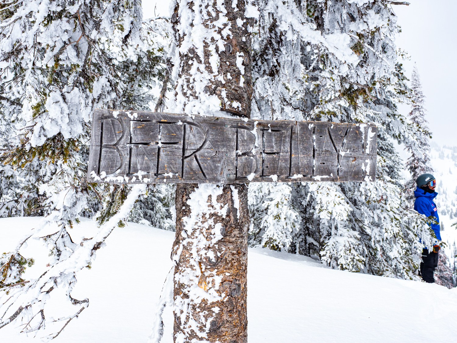 Snowboarding at Red Mountain Ski Resort