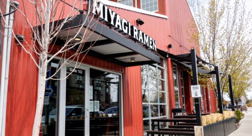 Exterior of Miyagi Ramen in Bend Oregon