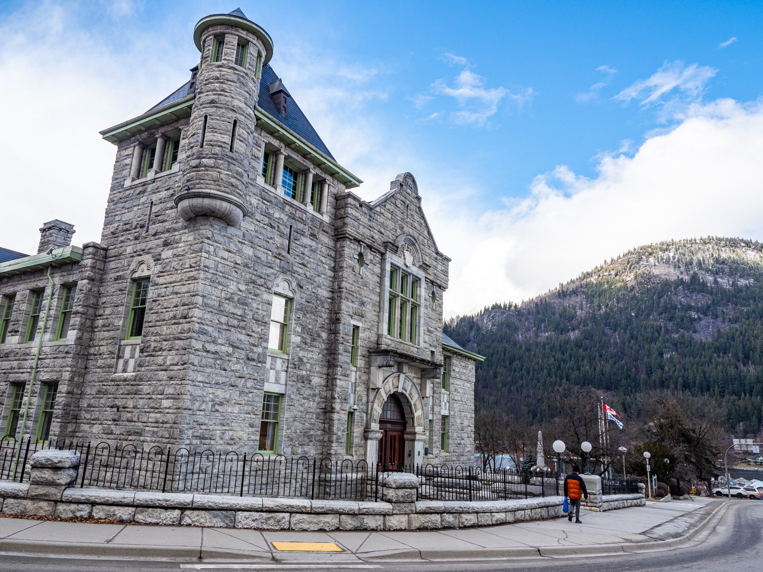 Historic building in downtown Nelson BC