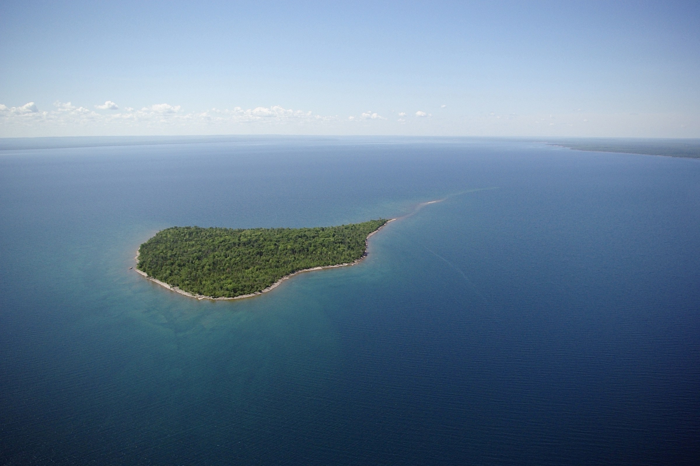 Rabbit Island on Lake Superior