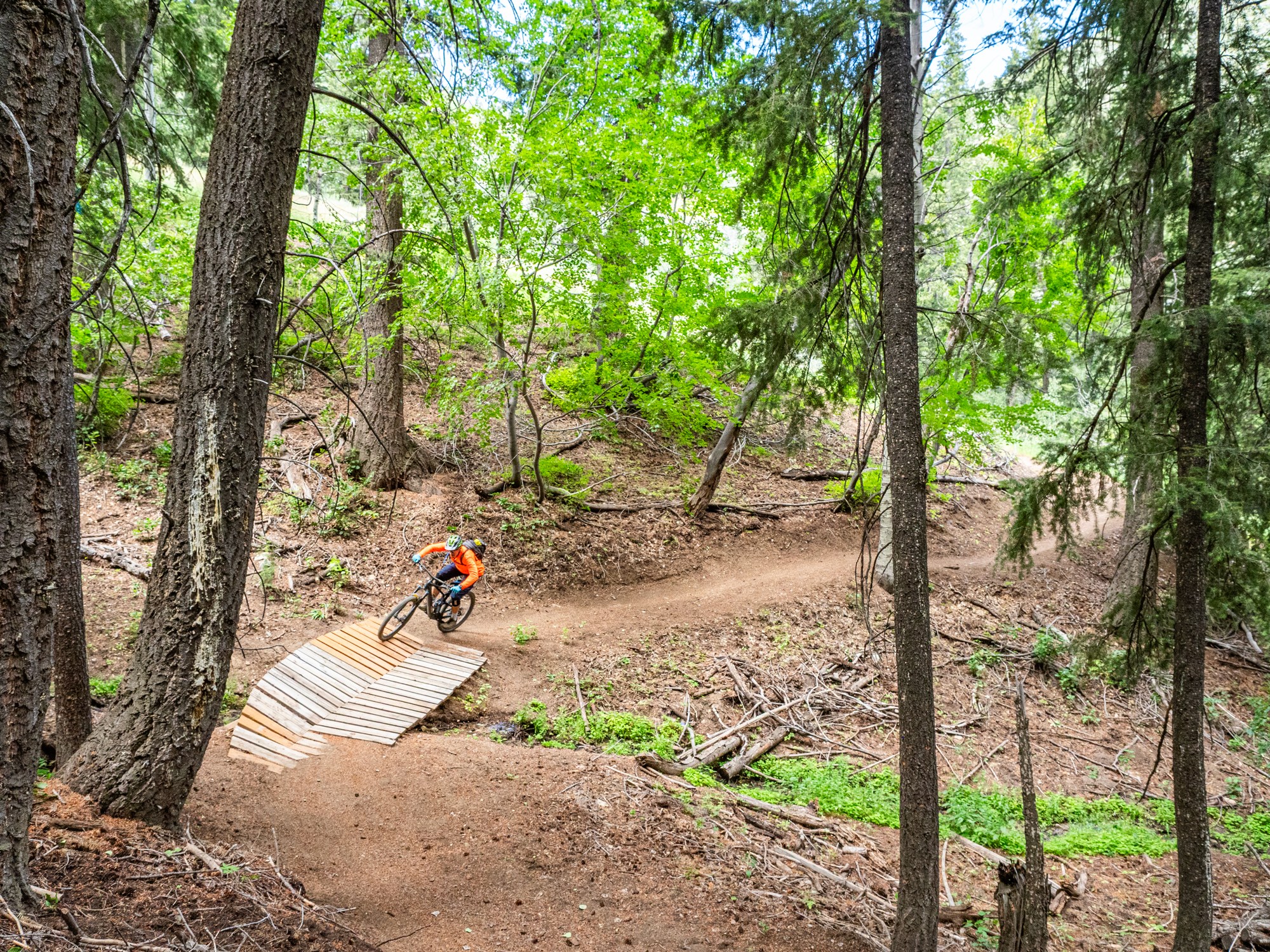 Soldier Mountain mountain biking trails - Monumental trail